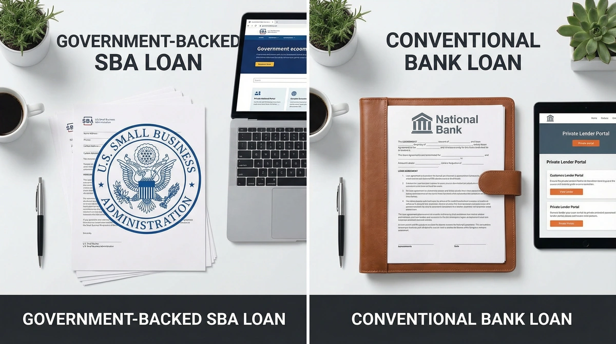 Comparing SBA loan vs conventional loan options for small business financing