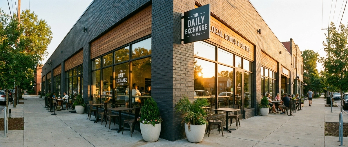 Small business commercial property financed with an SBA real estate loan