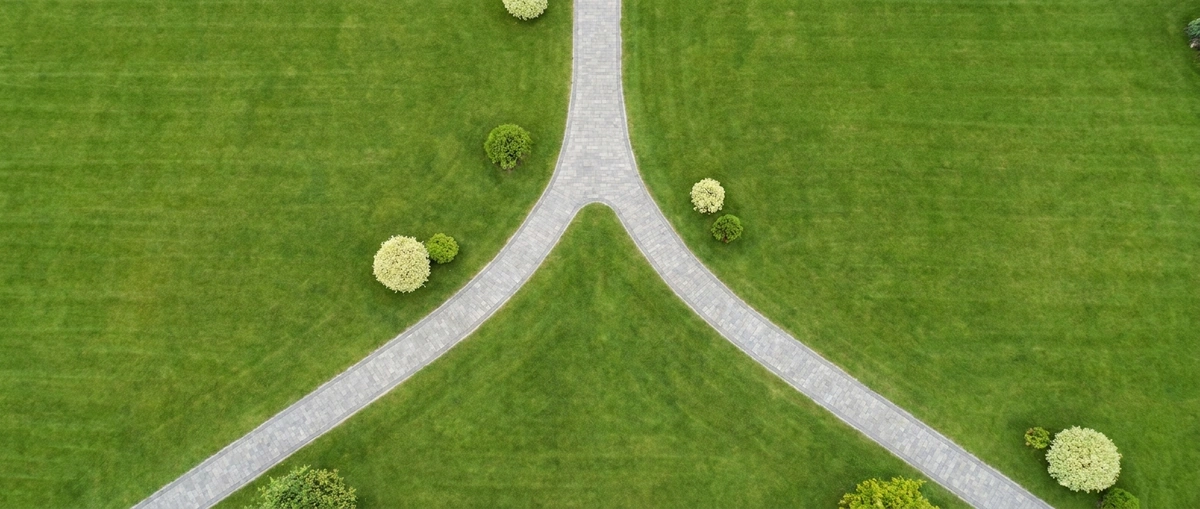 Two paths converging into a single SBA loan approval, representing broker and direct lender routes